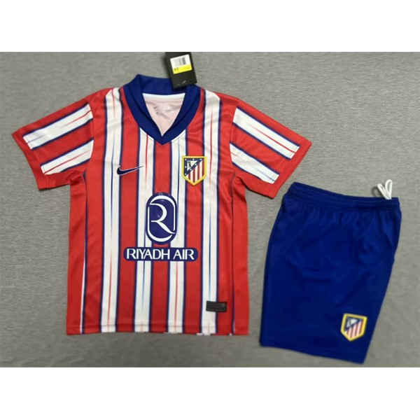 Trikot Atletico Madrid Home Kinder 2024-25 Rojo